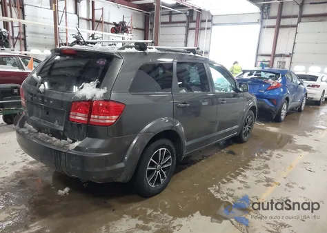 2018 Dodge Journey Se from USA, damaged, VIN 3C4PDCAB9JT347786